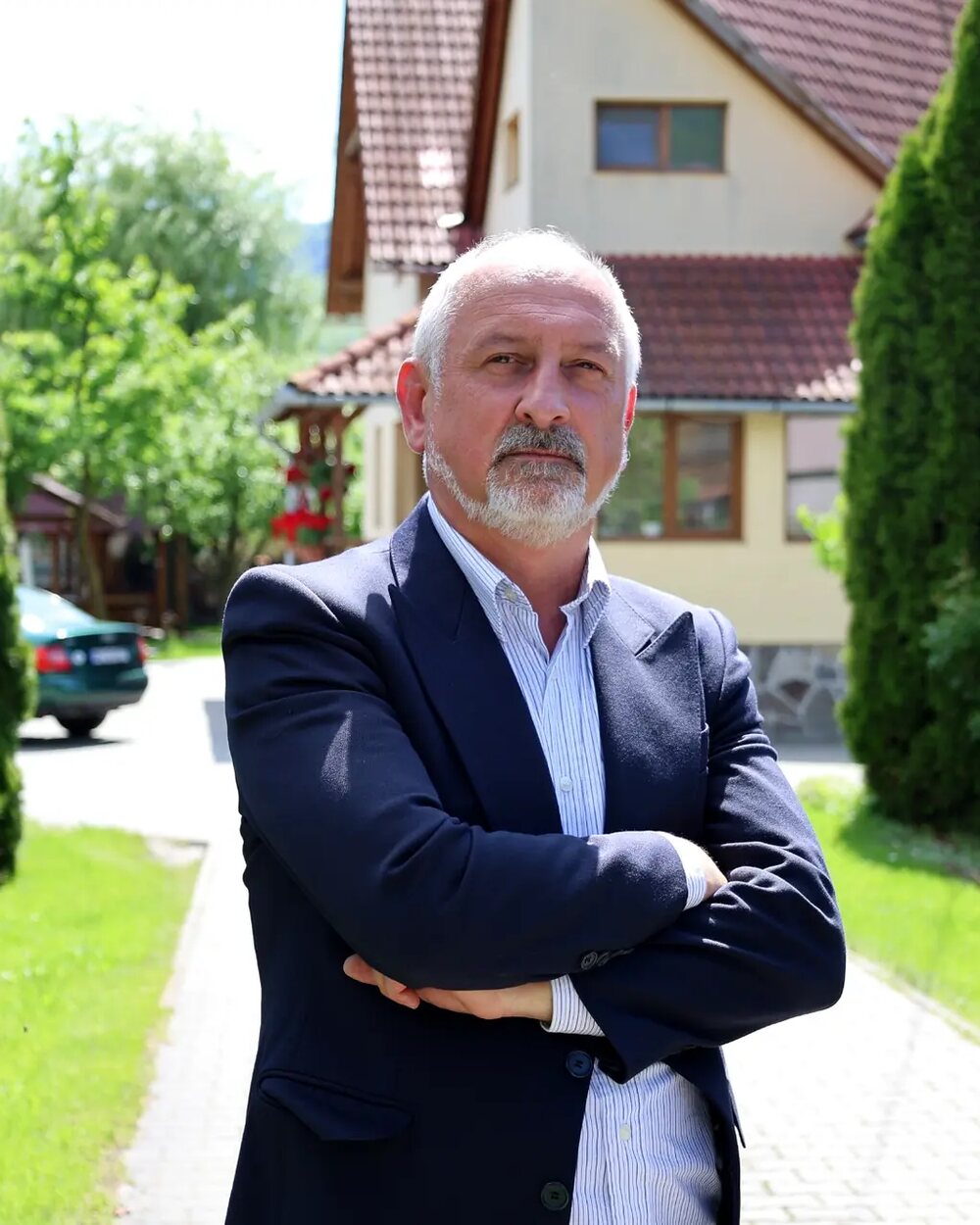 Parajdi Kálmán-Endre, a Sóvidék Panzió helyi házigazdája Felsősófalván