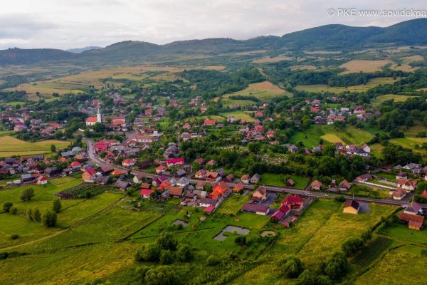 Felsősófalva és Sóvidék panorámája